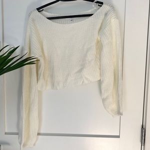 Missguided Cropped Sweater